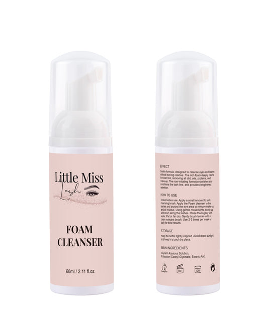 Eyelash Shampoo with cleansing brush